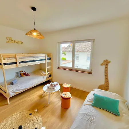 Family & Friends - Route Des Vins - Terrasse Vue * Aspach-le-Bas